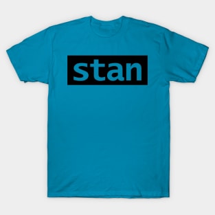 Minimal Stan Slang Typography T-Shirt